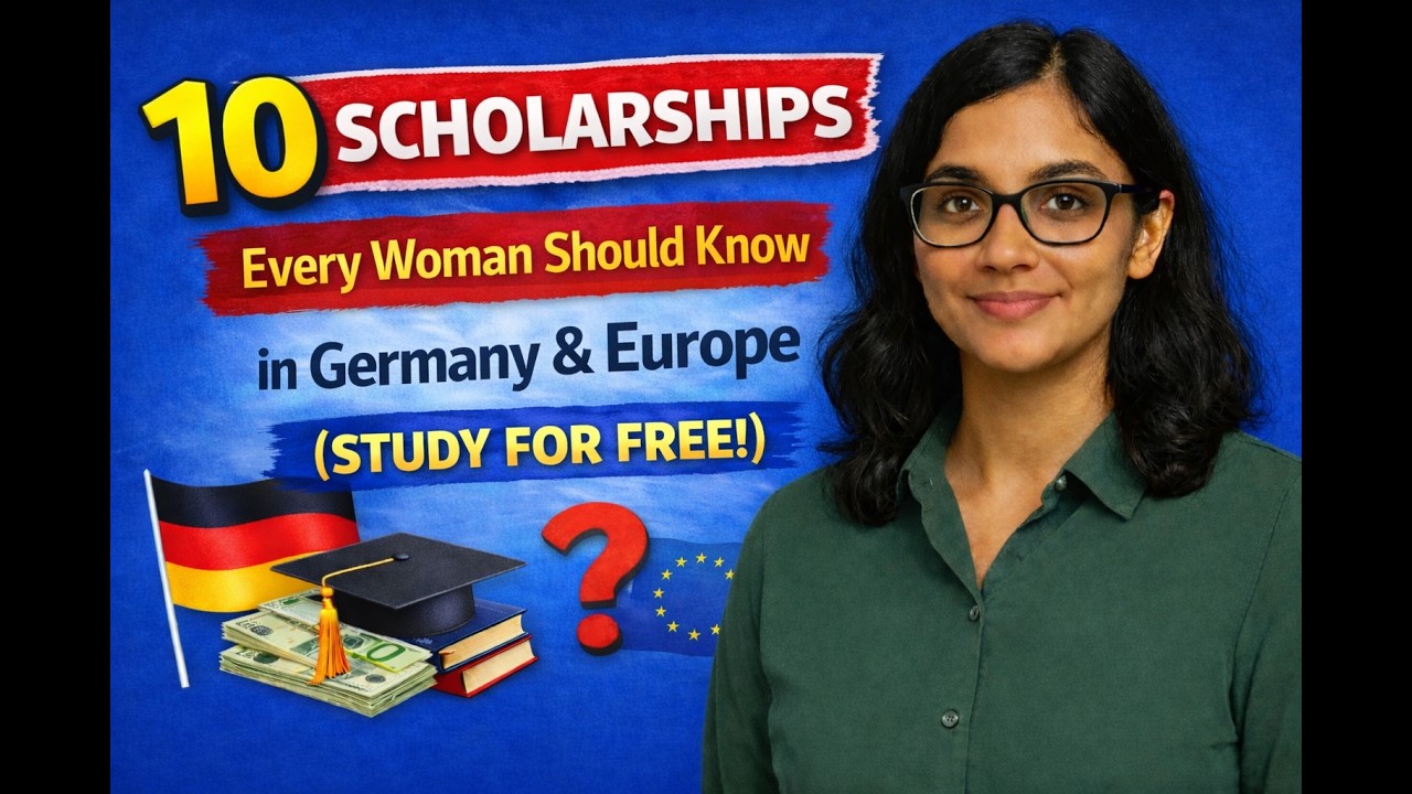 10 Scholarships Every Woman Should Know in Germany & Europe (Study for FREE!)