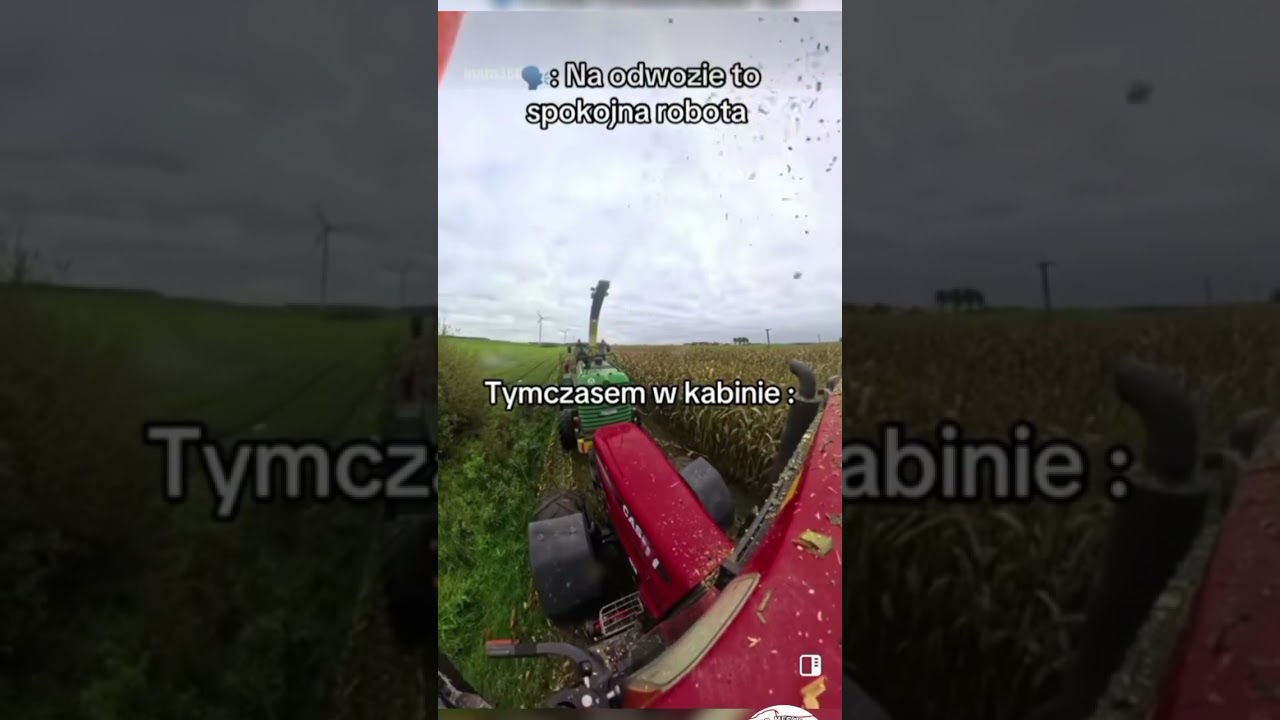 POV: ROZMOWY W KABINIE PRZY ODWOZIE💀🚜