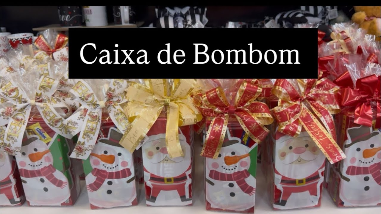 PRESENTE COM  CAIXA DE BOMBOM ! PRÁTICO E BONITO! 