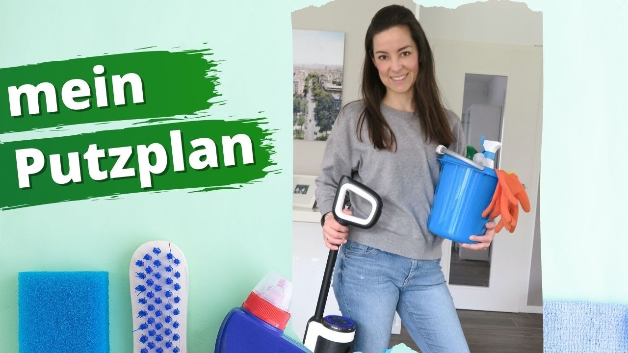 Putzroutine und Putzplan für die Woche | gabelschereblog