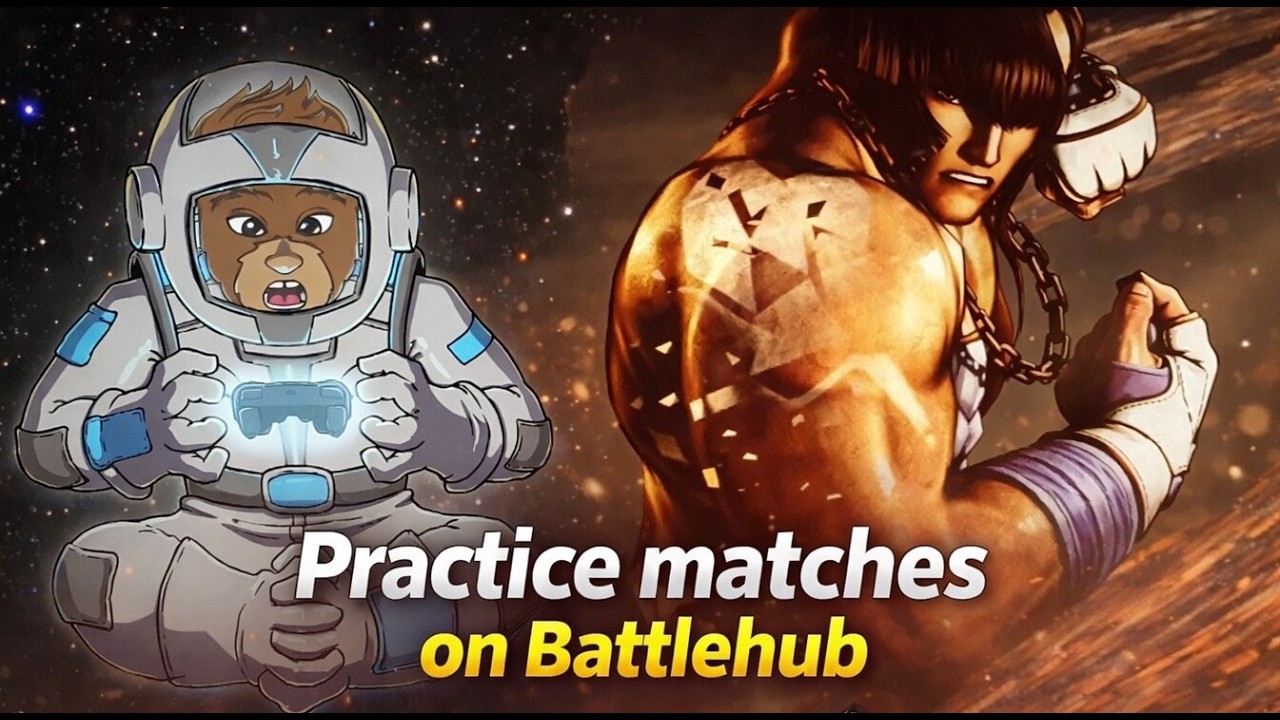 Sharpening my Marisa gameplay in Battle Hub matches