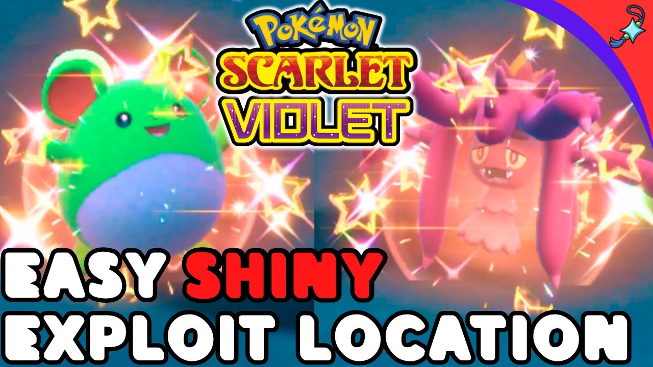 SHINY MAREANIE и другие подвиги Shiny Hunt для покемонов Скарлет и Вайолет