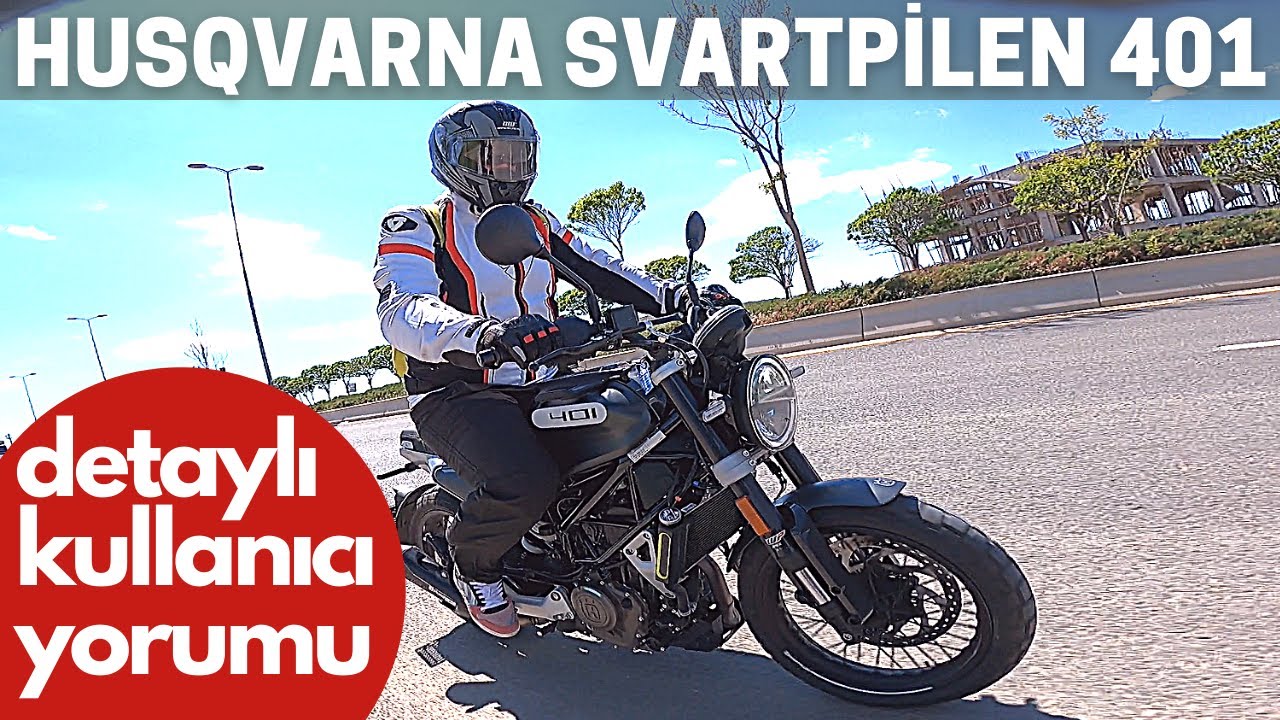 YENİ MOTOR !! HUSQVARNA SVARTPİLEN 401