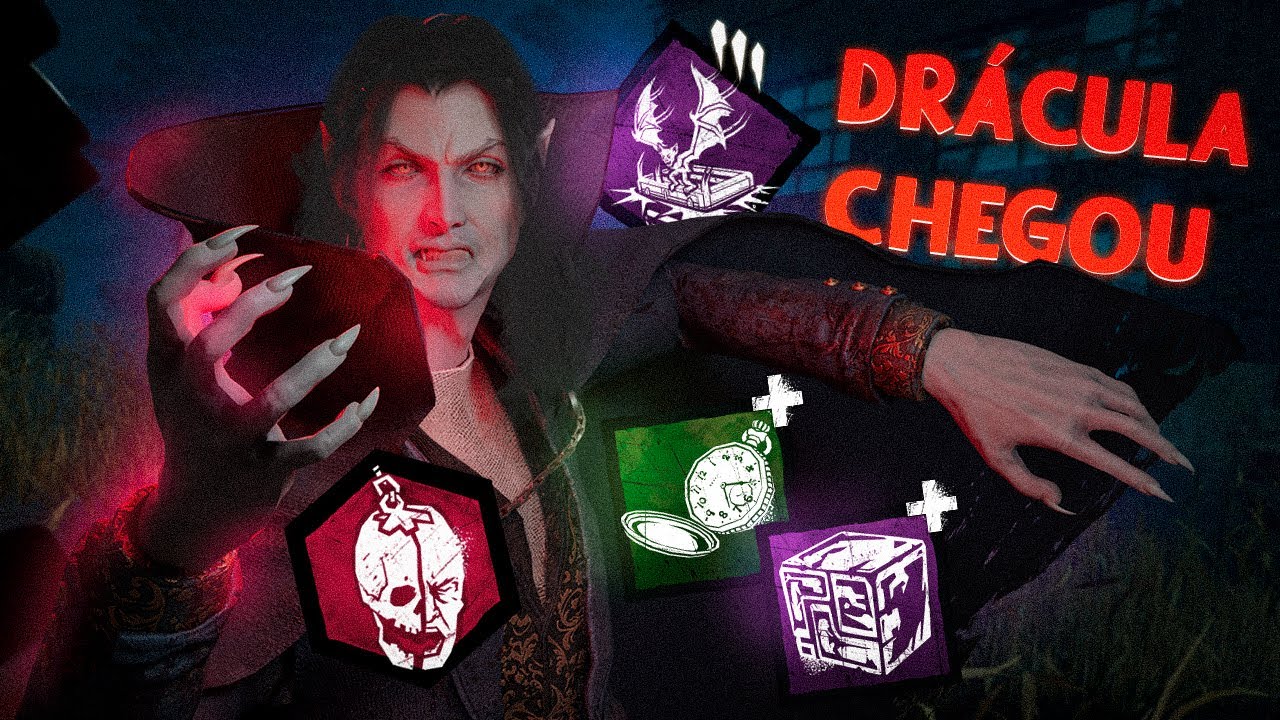 Drácula CHEGOU BUFADÍSSIMO no Dead by Daylight e Montei Uma Build INCRÍVEL de AURA