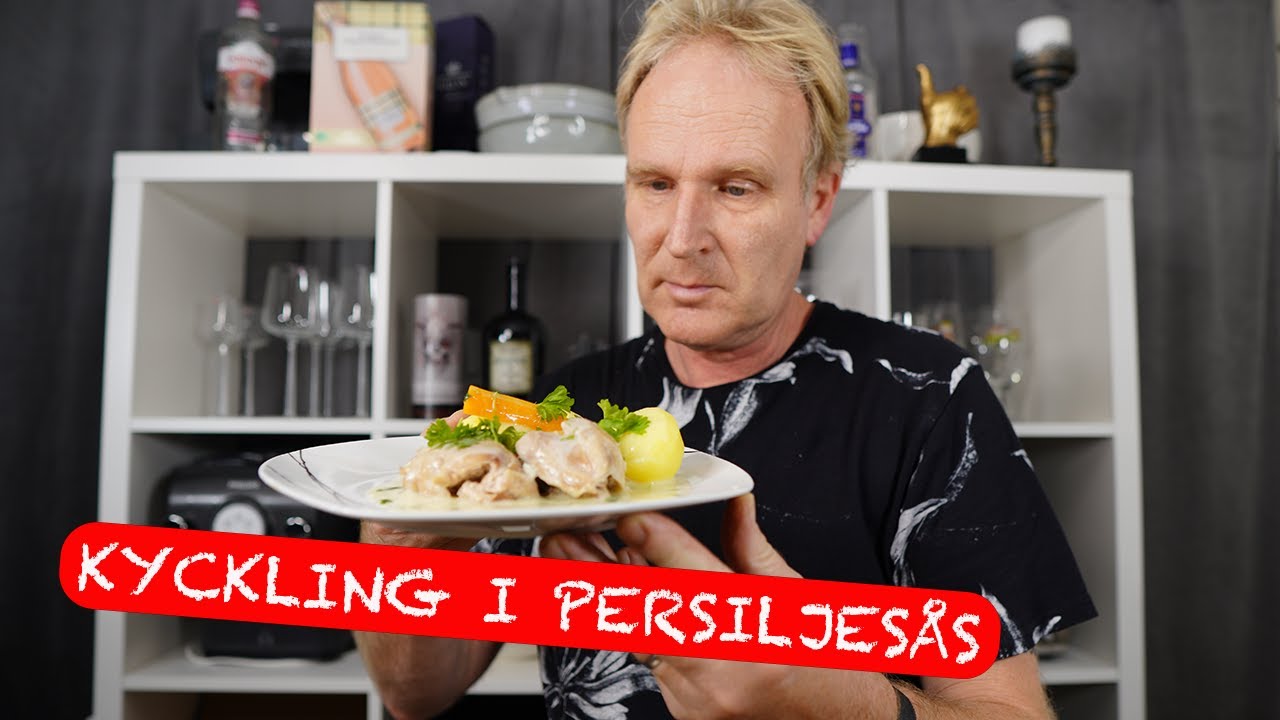 Kyckling i persiljes&aring;s | Husmanskost