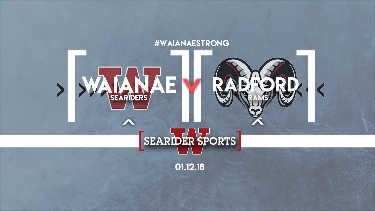 Waianae Seariders Vs Redford Rams | Girls Basketball | 2017