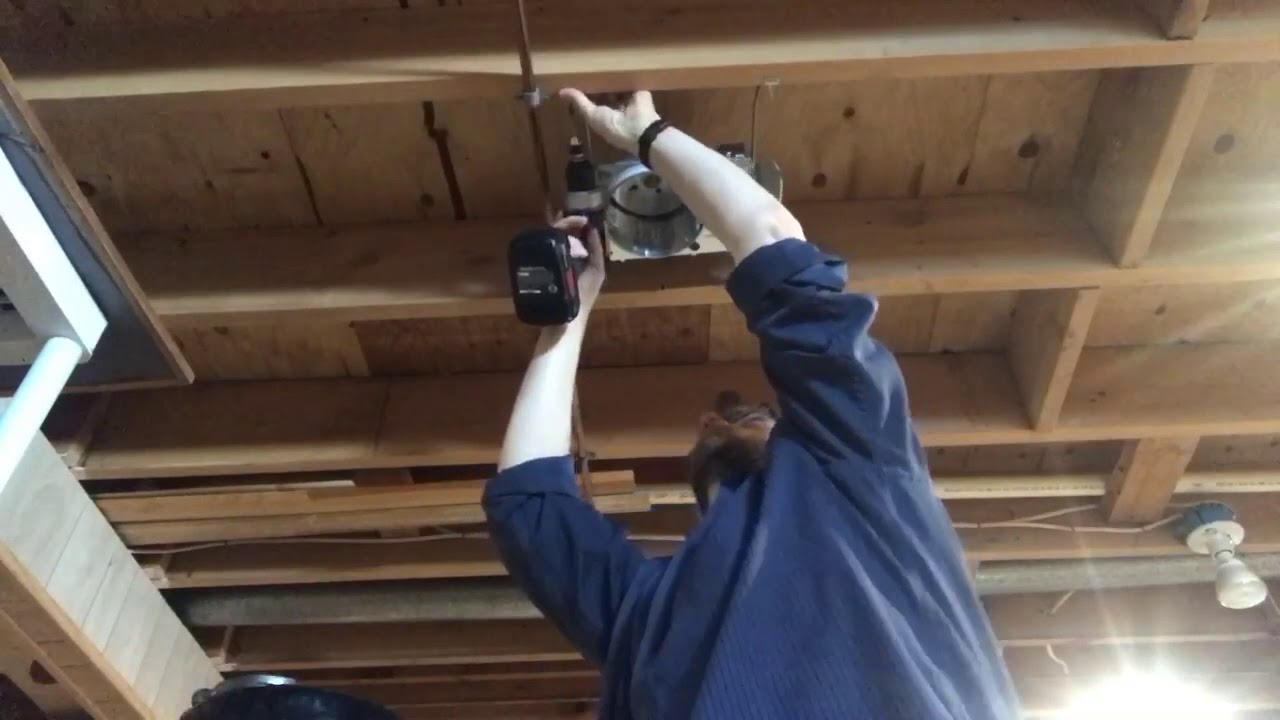 How To Install Recessed Lighting in a Basement or Open Construction