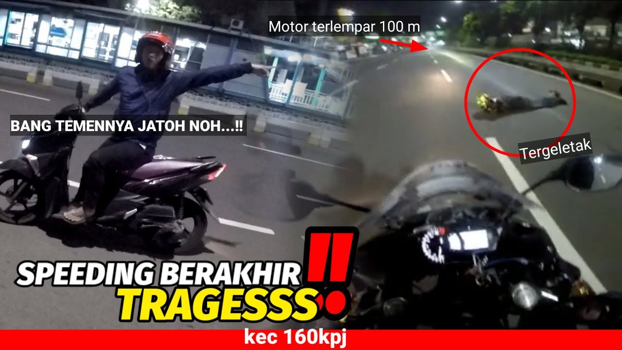 CRA SH❗Hilang kendali saat speeding || R25 NDLOSORR || Motovlog Indonesia