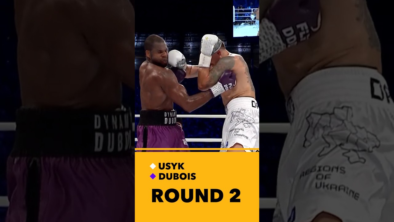 Usyk vs Dubois 2 &ndash; INSANE Double Punch in Slow Motion! 🔥🥊
