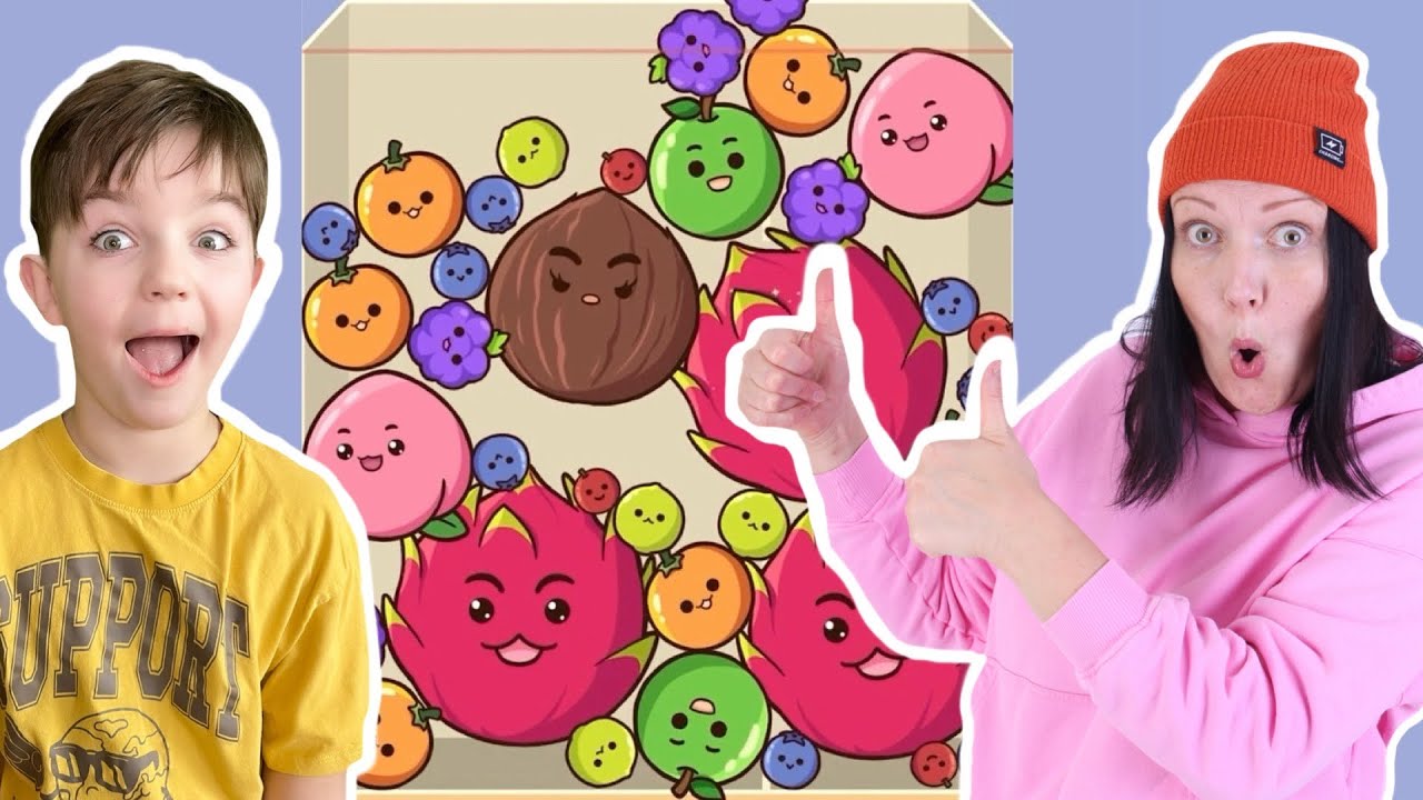 Watermelon Game - Merge Fruits, Get Prize | Gameplay with Ima and Jessy