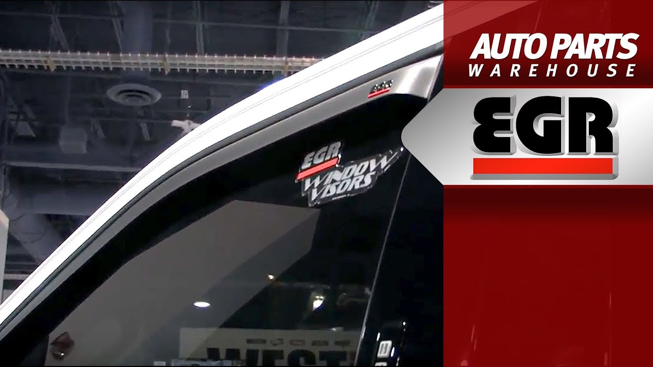 EGR In-Channel Window Visors: Built to Last, 5 Minutes to Install