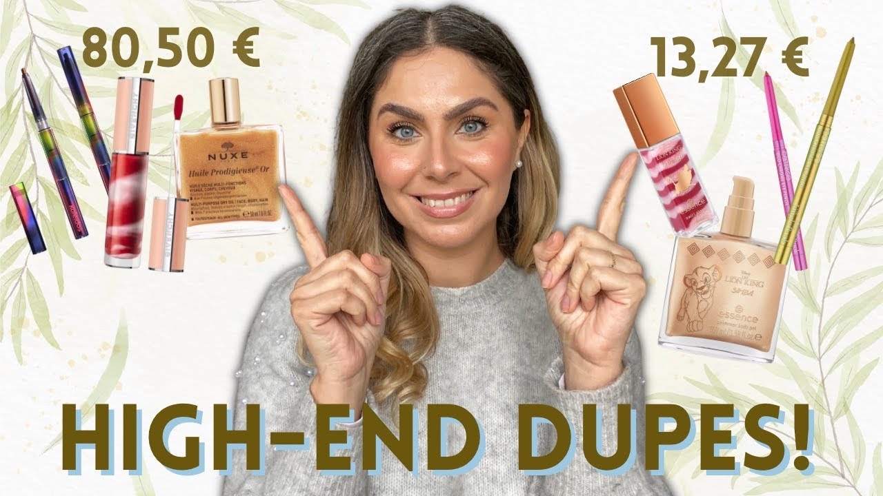 essence & CATRICE Disney 2023: MORE high-end dupes! | thelidiaedit