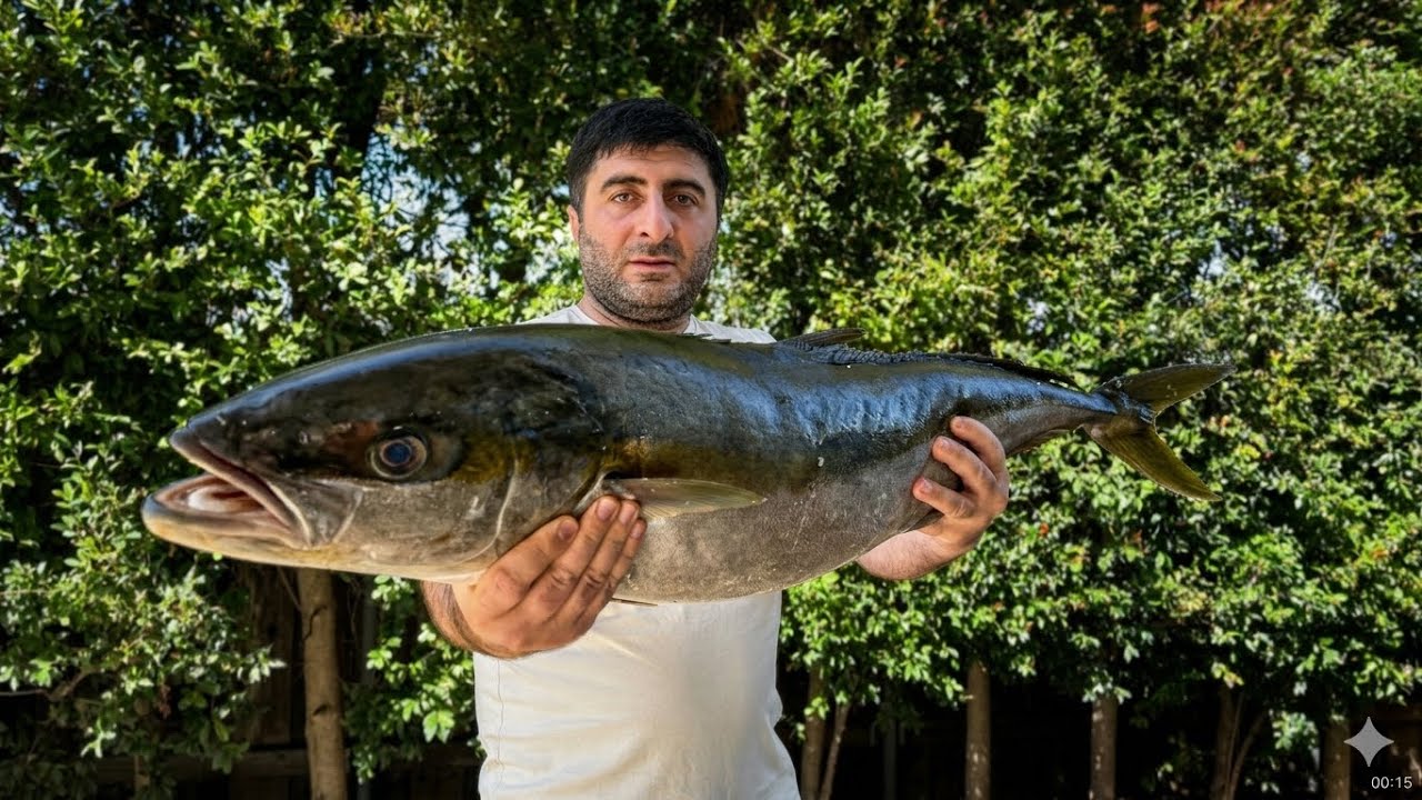 “Жёлтахвостая лакетра на мангале — тебя удивит вкус этой рыбы!”