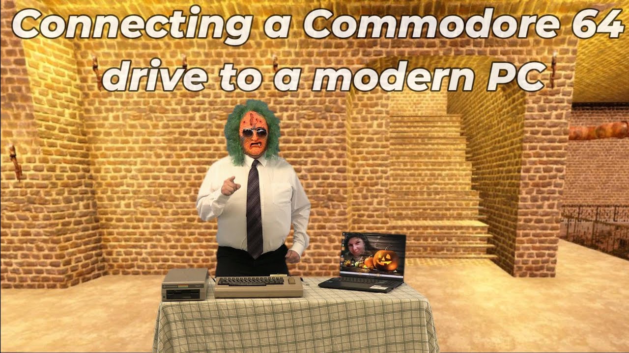 CONNECTING  A COMMODORE 64 DRIVE TO A MODERN PC