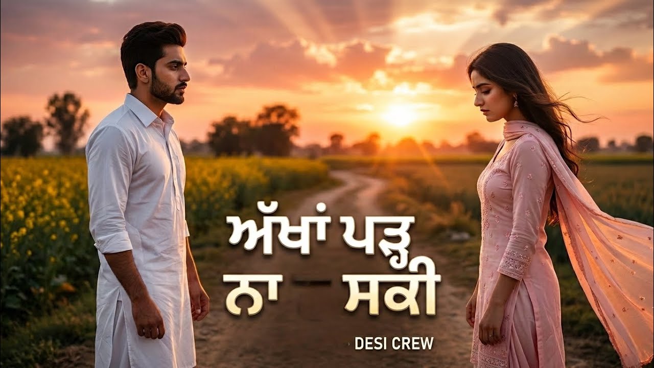 ਅੱਖਾਂ ਪੜ ਨਾ ਸਕੀ romantic punjabi song 