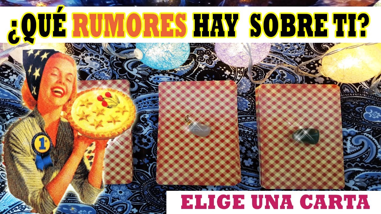 CHISMES 🔥 RUMORES: ¿QUÉ DICEN A TUS ESPALDAS? l 💬 Elige una carta