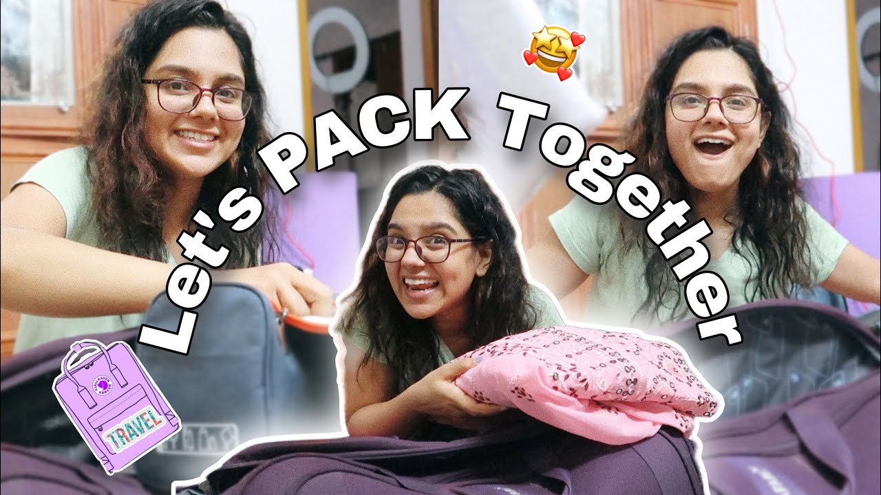 Come PACK 🎒with Me to TRAVEL 🤩 / PurPle Megha Vlogs