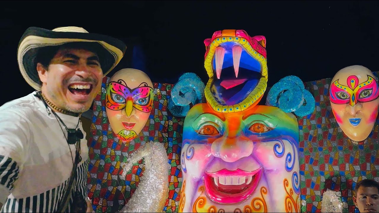 Derroche de Alegría en las Noches COROZALERAS en el Carnaval de Corozal