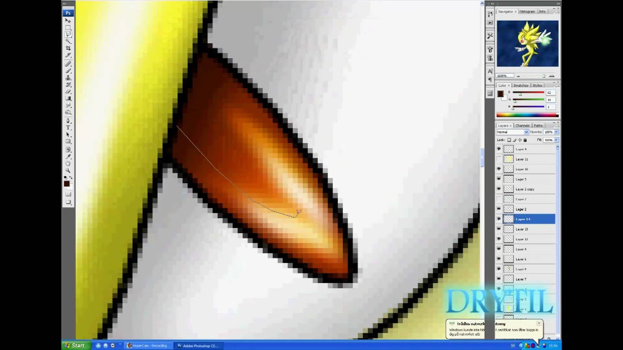 ~:Super Sonic:~ [Speedpaint]