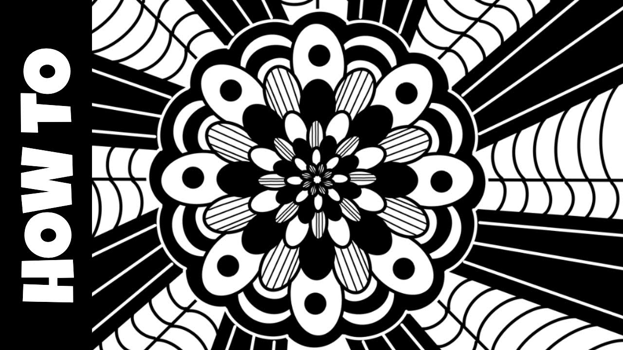 How To Draw Mandalas In Procreate with the iPad Pro 2020