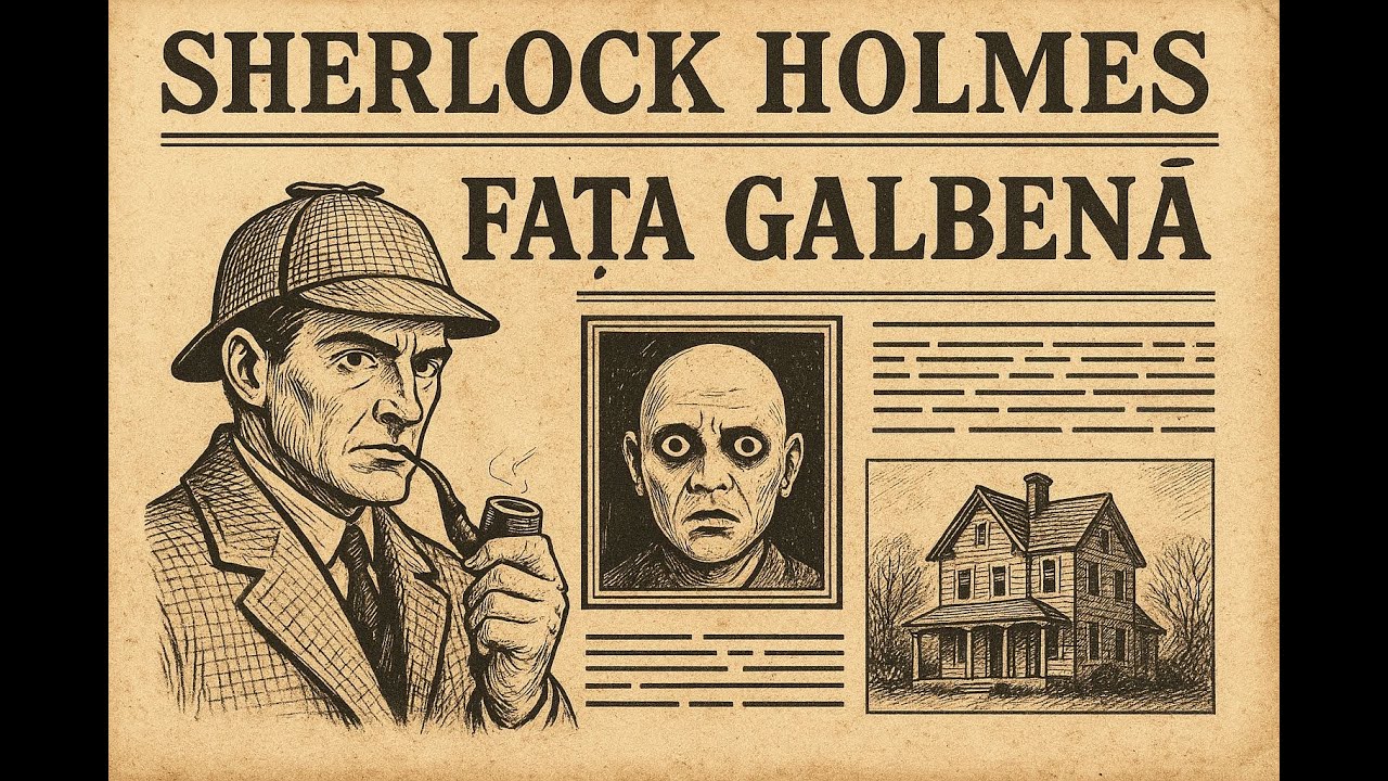 📘 Arthur Conan Doyle – Fața Galbenă | Misterul care ne-a păcălit pe toți