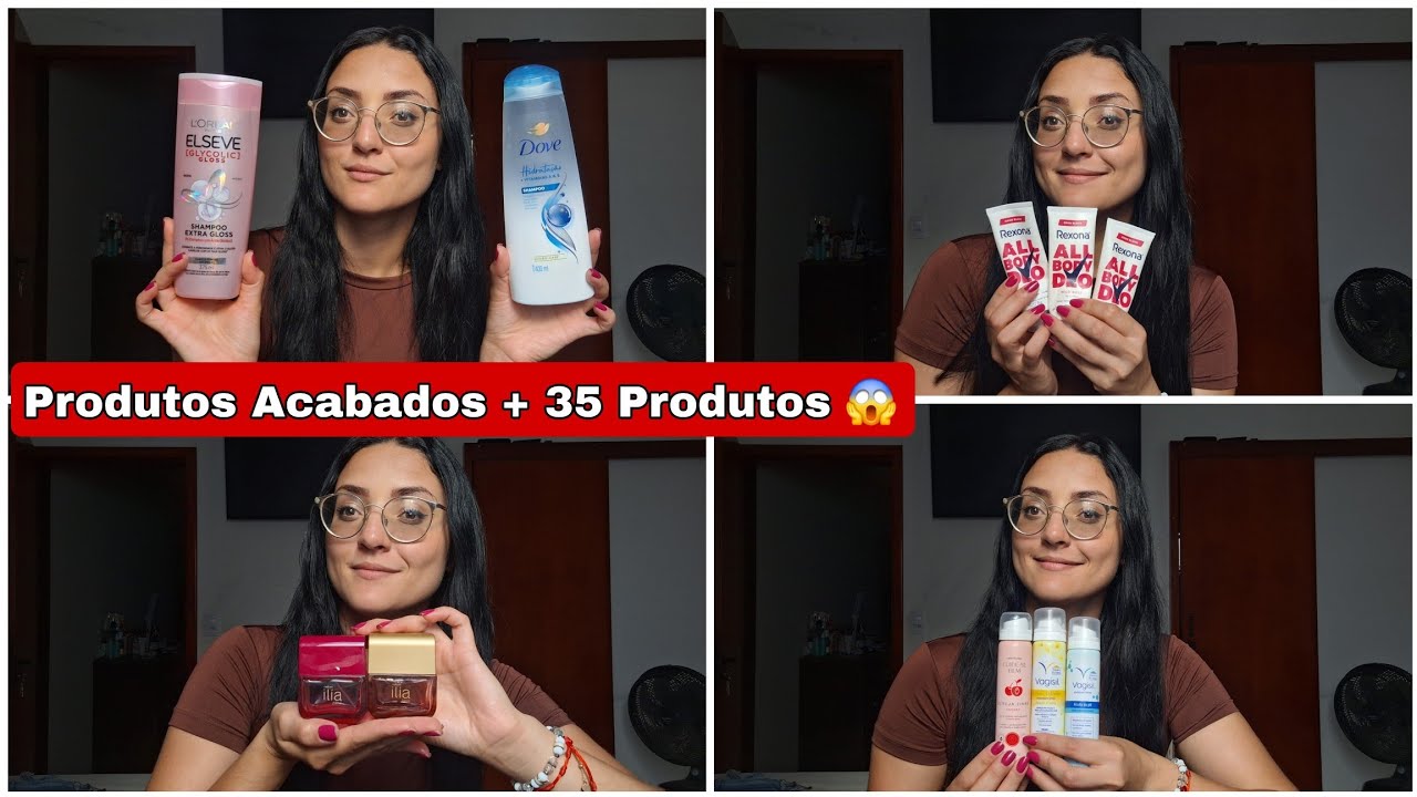 ✨ ACABEI 40 PRODUTOS! | Valeu a pena? Recompraria? | Produtos Acabados