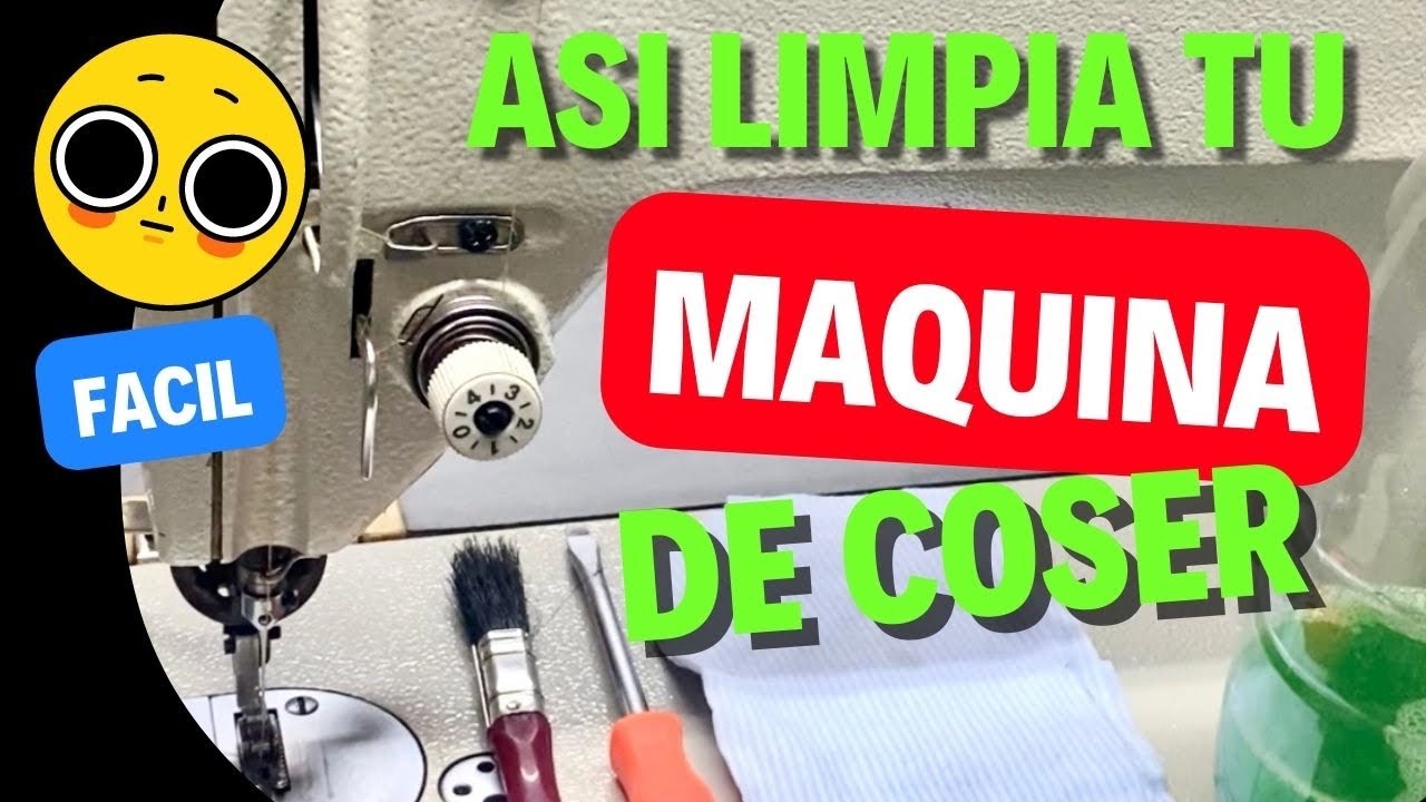 Como Limpiar una máquina de Coser Industrial =FÁCIL=