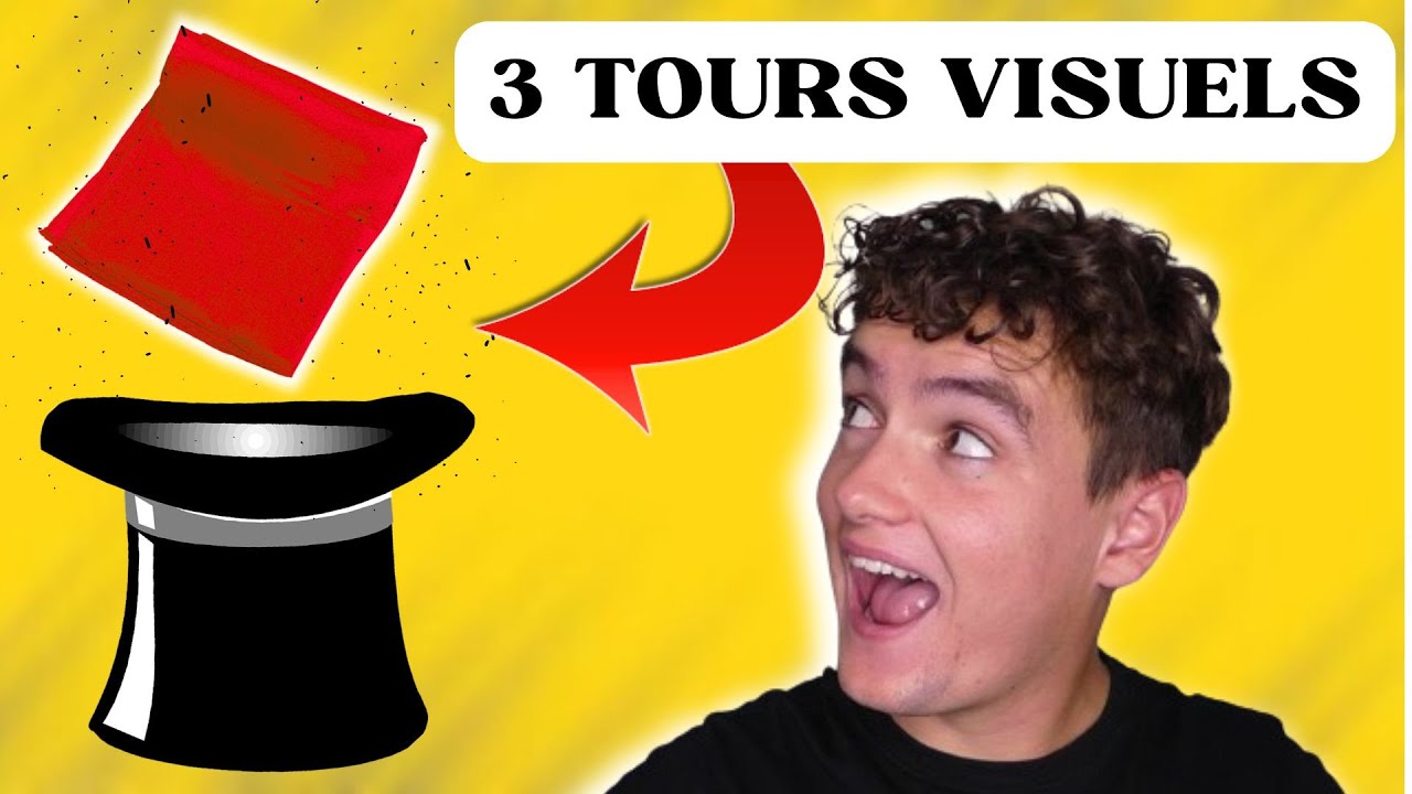 3 TOURS DE MAGIE AVEC UN FOULARD !