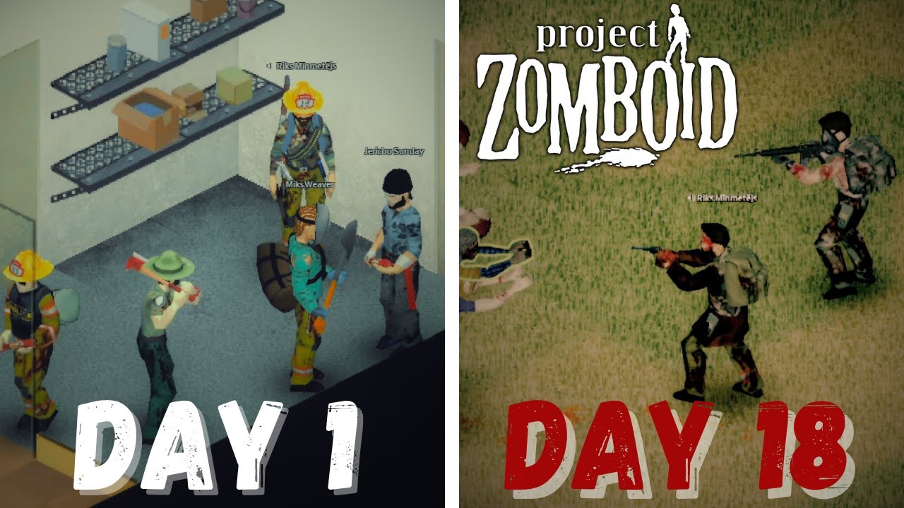 Zomboid: Pēdējās Dienas – Latviešu Izdzīvošanas Filma