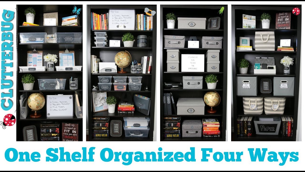 Идеи организации вещей в магазине &laquo;Все за доллар&raquo; &mdash; четыре способа организации одной полки