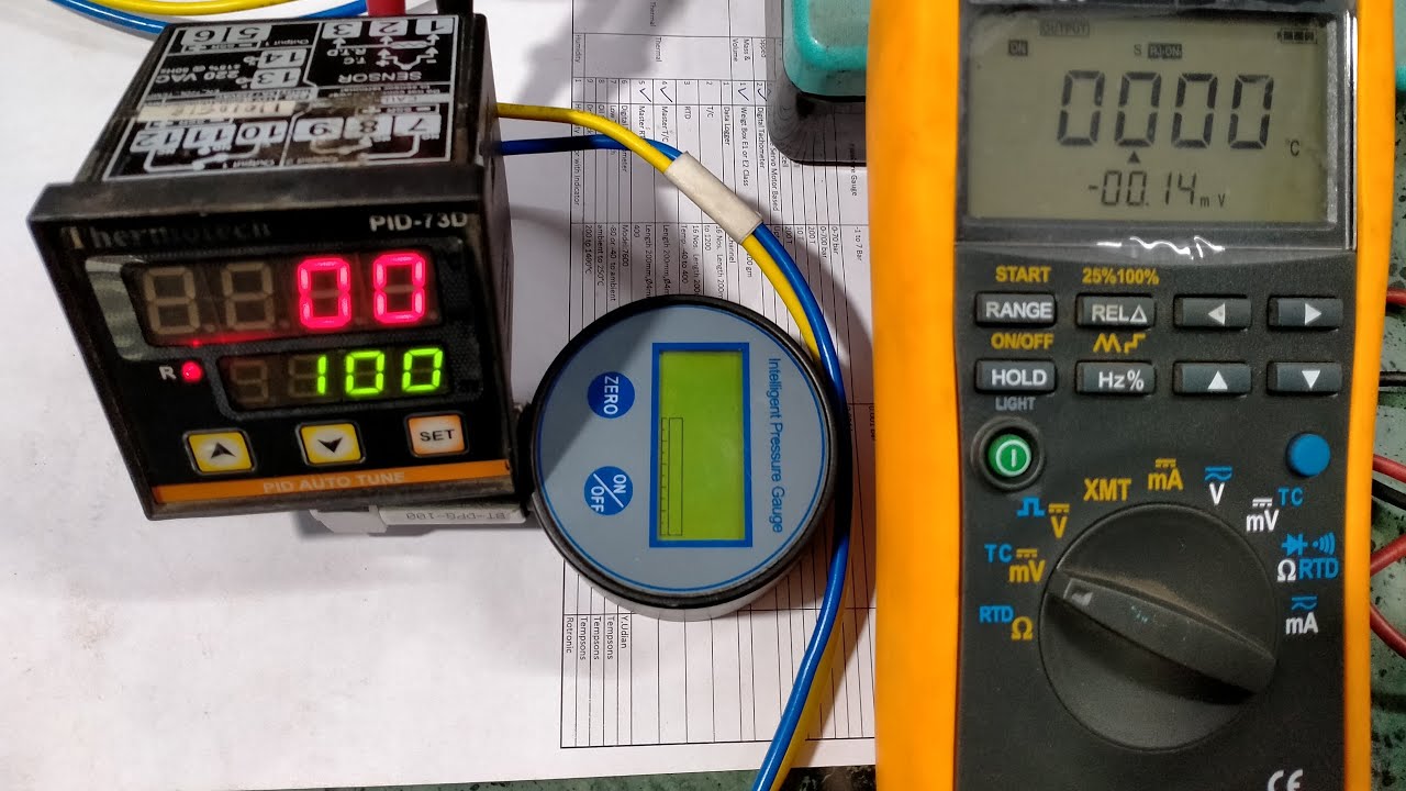 Thormotech PID Controller Calibration Process / PID-73D Controller Testing and Calibration