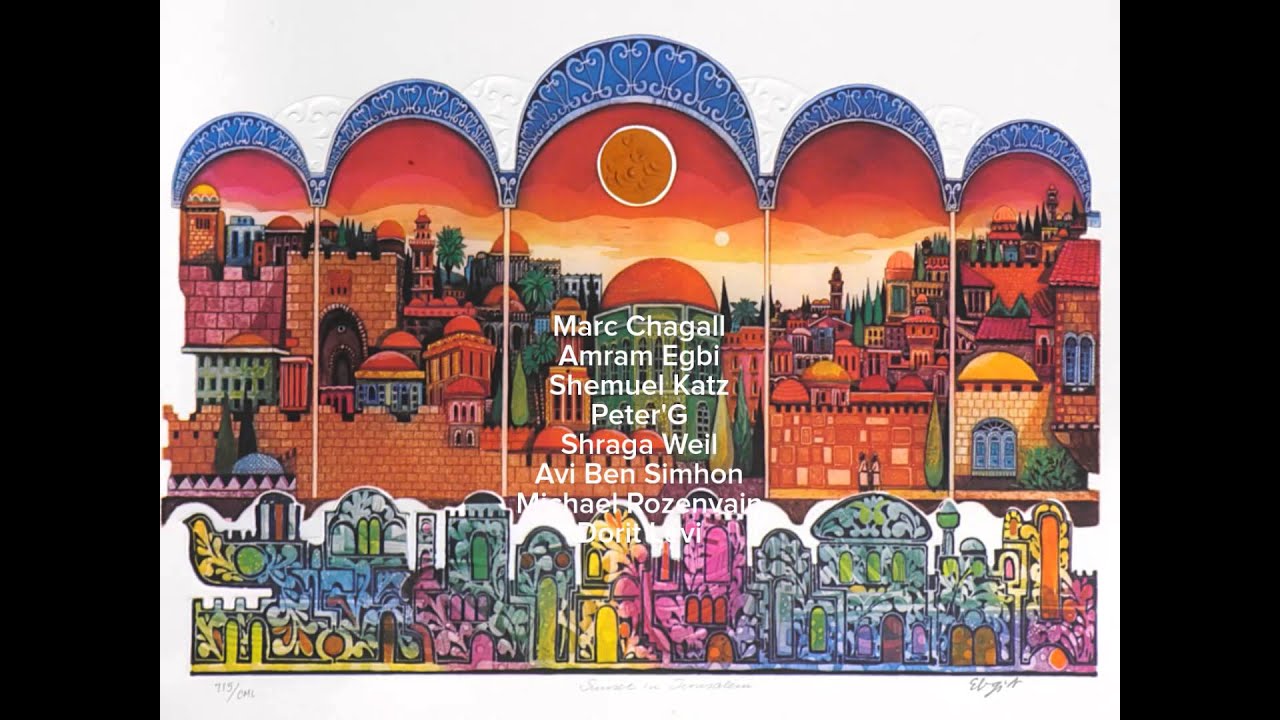 Congregation Har Shalom presents the Israeli Art Show in conjunction with the Safrai Gallery