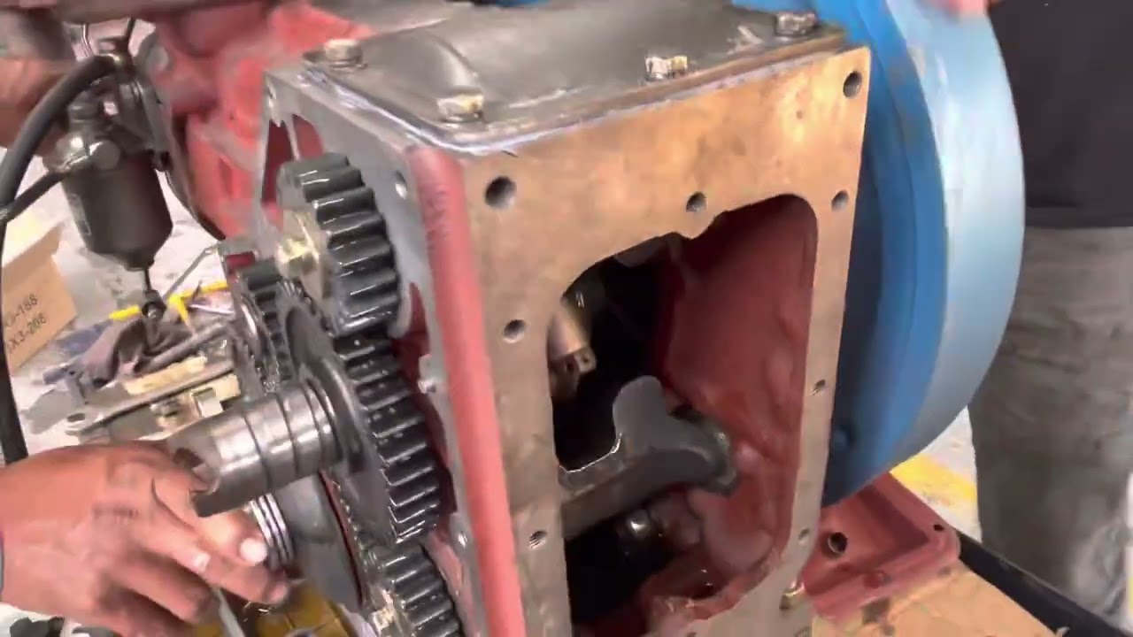 Prueba de lubricación motor Changfa 2/4