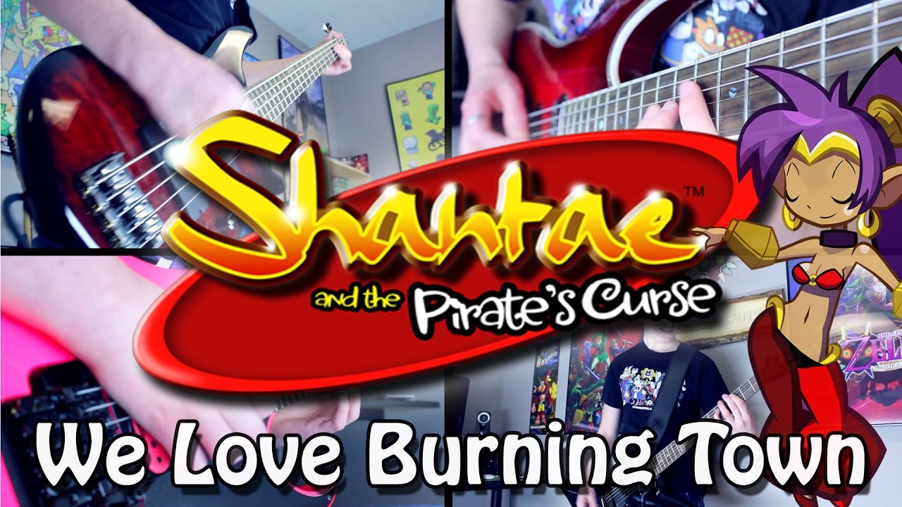 We Love Burning Town - Shantae & the Pirate's Curse (Rock/Metal) Guitar Cover