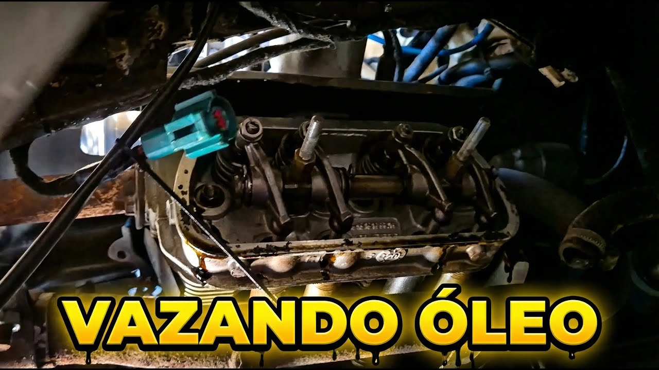 RESOLVENDO O VAZAMENTO DE ÓLEO NO MOTOR DO FUSCA ASPIRADO