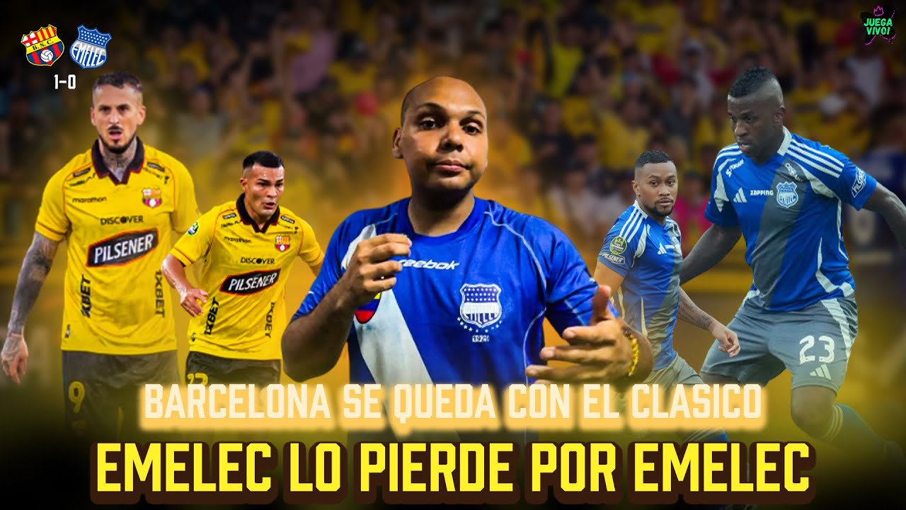EMELEC LO PIERDE POR EMELEC💥 #bsc se lleva el primer clásico del año 