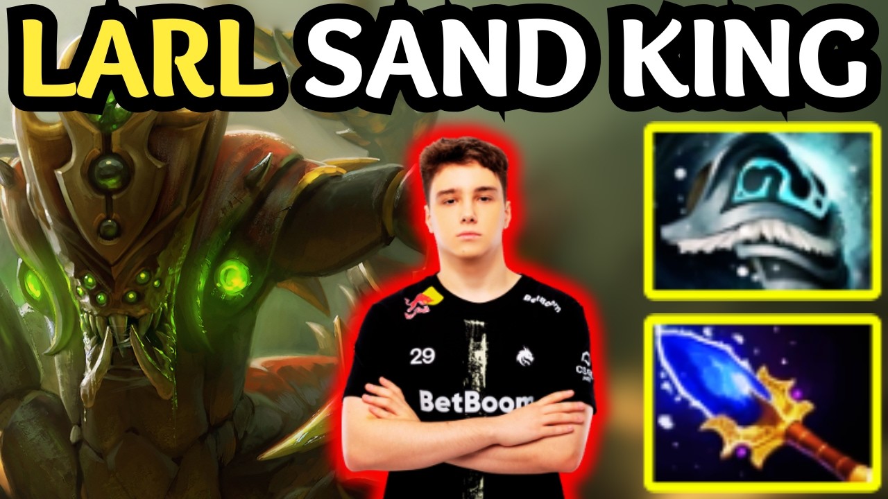 🔥 Larl SAND KING MID IS META?! UNSTOPPABLE INITIATION & DAMAGE | DOTA 2 🔥