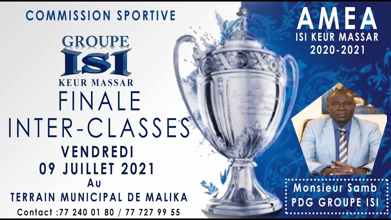 FINALE INTER FILLIERE 2021 ISI CAMPUS KEUR MASSAR L3RI VS L3 GL /Etudiants Vs Professeurs