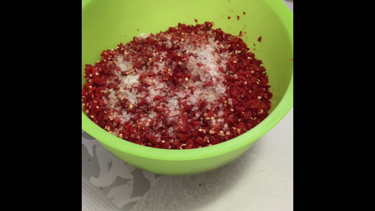 Come fare la salsa al Peperoncino