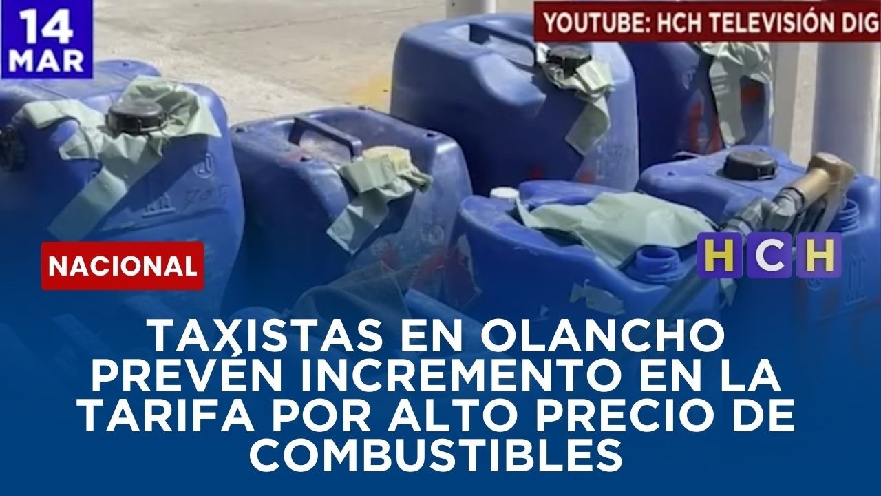 Taxistas en Olancho Prevén incremento en la tarifa por alto precio de combustibles