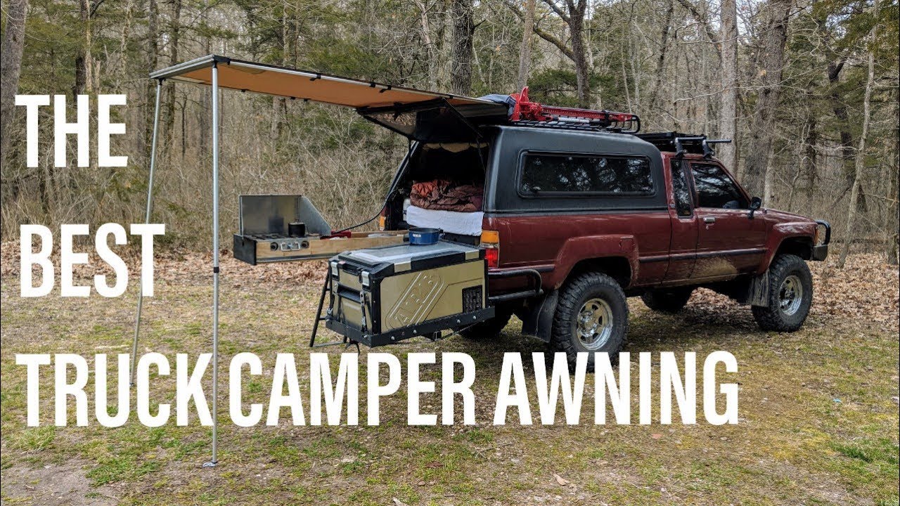 The Best Truck Camper Awning!