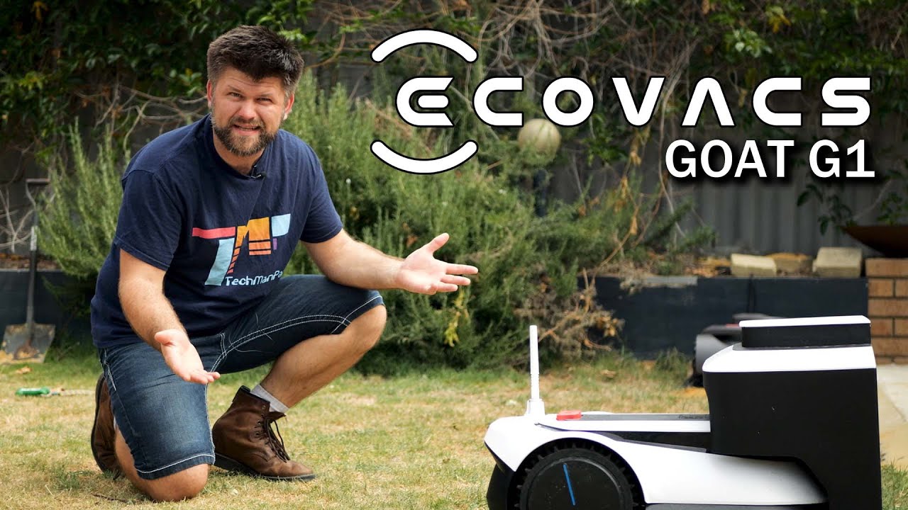 Обзор робота-газонокосилки Ecovacs Goat G1 | TechManPat