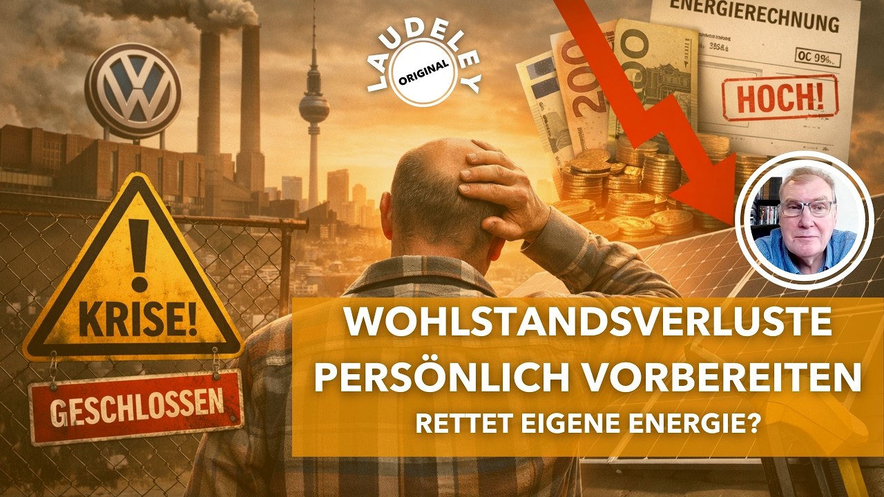 LAUDELEY: WOHLSTANDSVERLUST PERSÖNLICH VORBEREITEN - RETTET EIGENE ENERGIE?