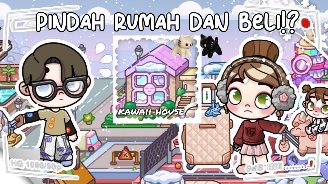 Pindah ke rumah baruu?|| liiShophia#avatar world#pazu#drama Avatar world #gameseru 