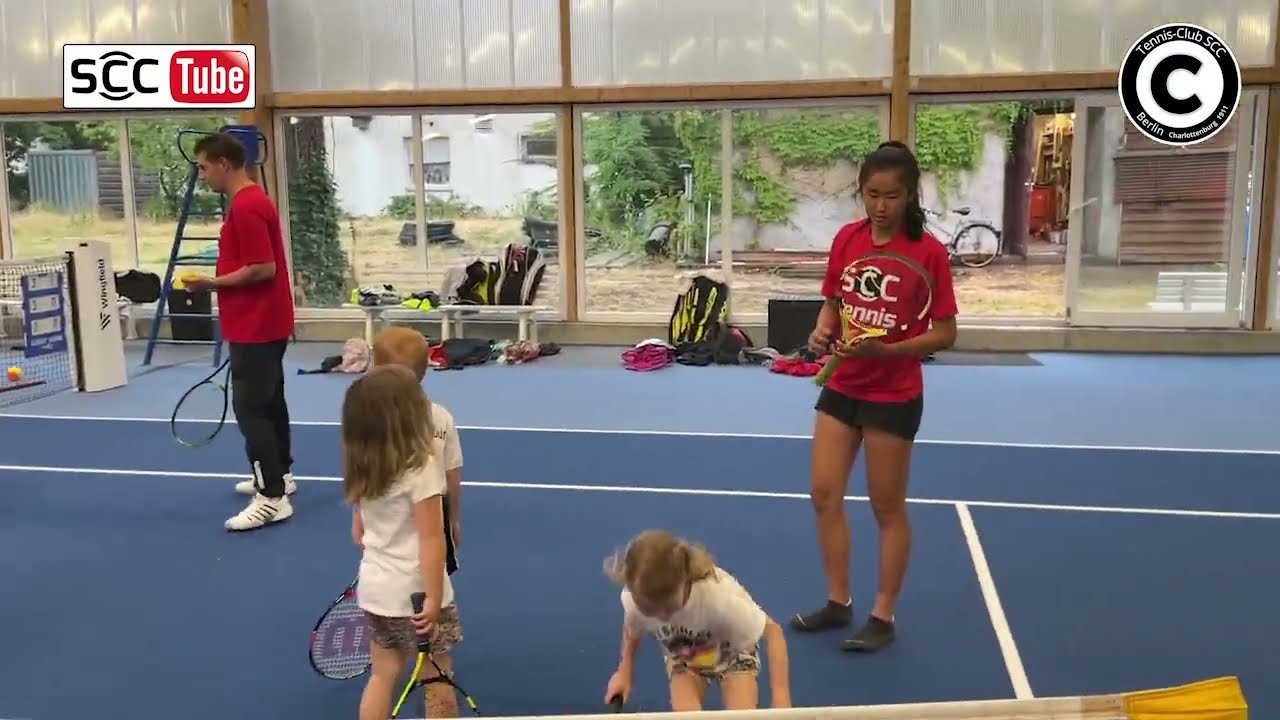 Tennis für Kinder zwischen 5 und 8 Jahren im SCC Berlin
