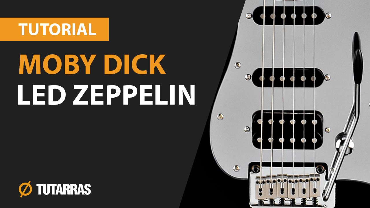 How to play MOBY DICK from Led Zeppelin - Electric Guitar GUITAR LESSON