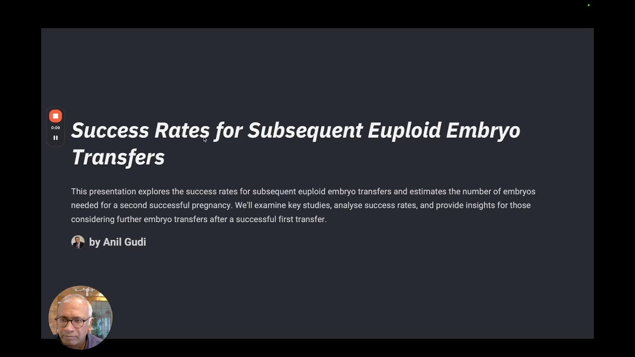Understanding Euploid Embryo Transfer Success Rates