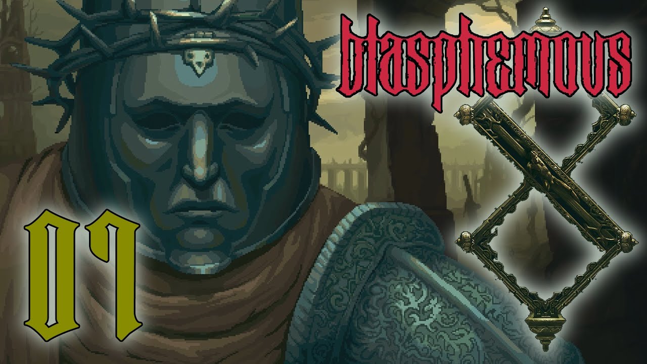 Let's Platinum Blasphemous #01 - Молчаливый Протагонист