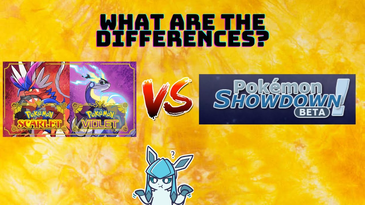 Pokemon Wifi vs Pokemon Showdown Battle Differences in Draft Format