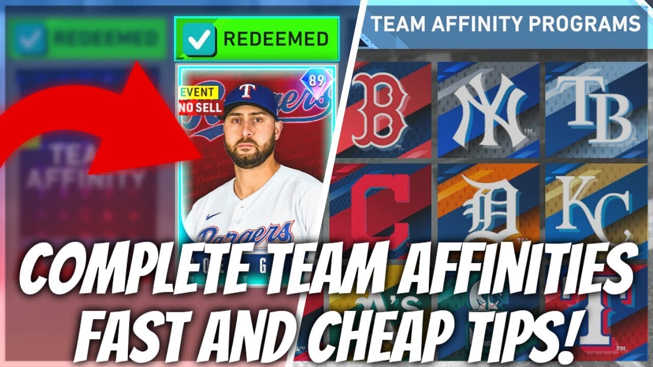 How To Complete Team Affinity Programs Fast! Cheapest Way! MLB The Show 20 Diamond Dynasty